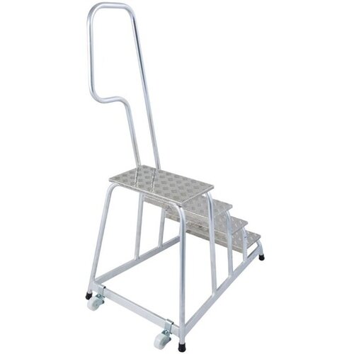 Krause-werk prostostoječa lestev s platformo Stabilo 1x4 stopnic 805096 Cene