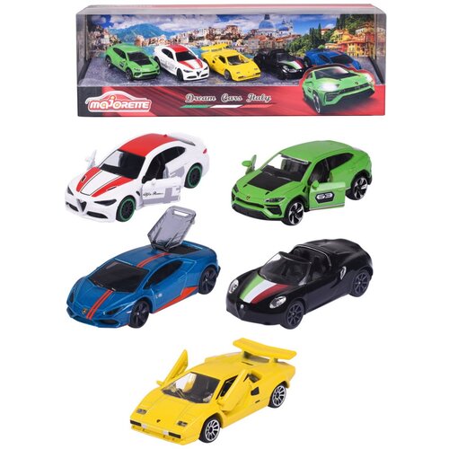 Majorette Dream cars Italy, 5 kos Cene