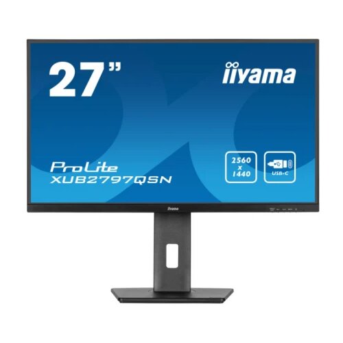 Iiyama design 3-side borderlessdiagonal 27", 68.5cmPanel ips panel technology led, matte finishnative resolution 2560 x 1440 @100Hz (3.7 megapixel qhd)aspect ratio 16:9Panel brightness 300 cd/m²static contrast 1300:1Advanced contrast 80M:1Response t Cene