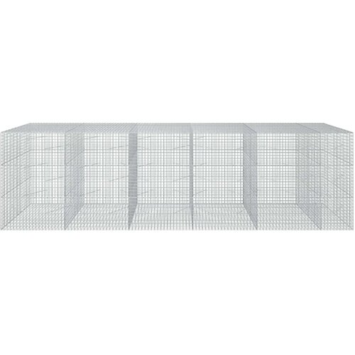  Gabion s žicom debljine 3 5 mm i mrežom 5x5 cm 550x100x150 cm - 100 cm 150 cm 550 cm Slike
