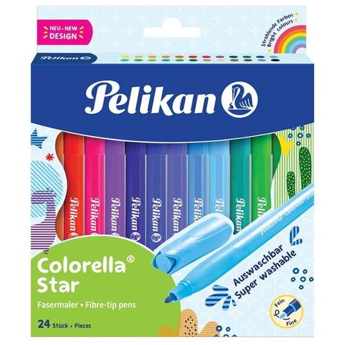 Pelikan Fiber Pen colorella zvezda, kartonska škatla 24, (21655859) Cene