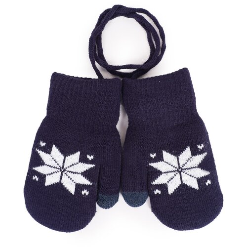 Yoclub Kids's Gloves RED-0020C-A41C Navy blue Slike