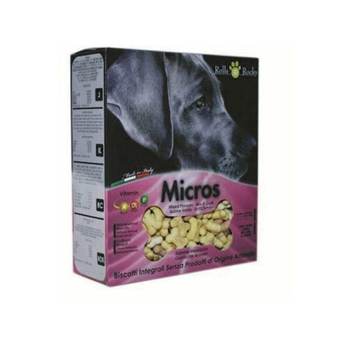 Rolls Rocky biskviti za pse Micros Mix 400gr Cene