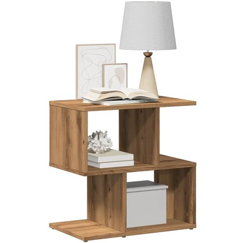 VidaXL Nočna omarica 2 kosa artisan hrast 50x30x51,5 cm inženirski les Slike