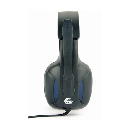  Slušalice sa mikrofonom GEMBIRD gaming, volume control, matte black, GHS-04