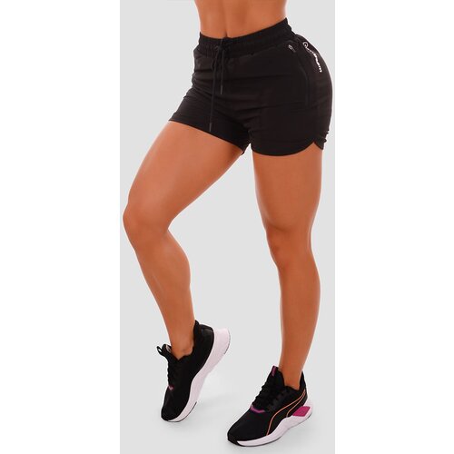 GymBeam Ženske kratke hlače TRN Black Slike