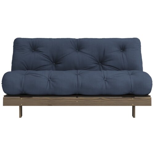 Karup Design Temno modra raztegljiva sedežna garnitura 160 cm Roots &amp;ndash; Slike