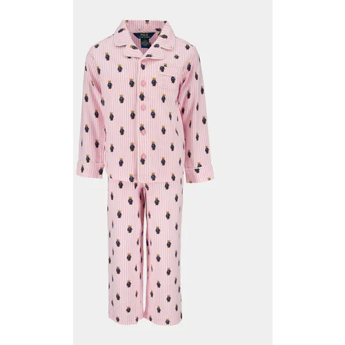 Polo Ralph Lauren Pižama 4P0143 Roza Regular Fit