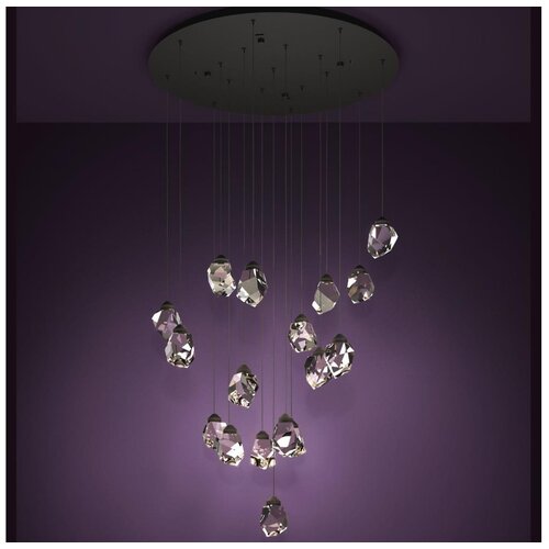 Eglo 390413 - led prigušiva luster na sajli sindicat 17xLED/3W/230V 3000K Cene