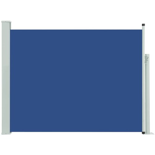 Maison Chic Zložljiva stranska tenda - Senčniki za teraso 140x500 cm modra, (22039927) Cene