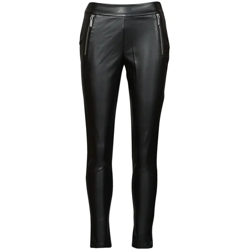 Michael Kors zip front legging crna