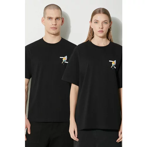 Filling Pieces Pamučna majica za muškarce, boja: crna, s tiskom