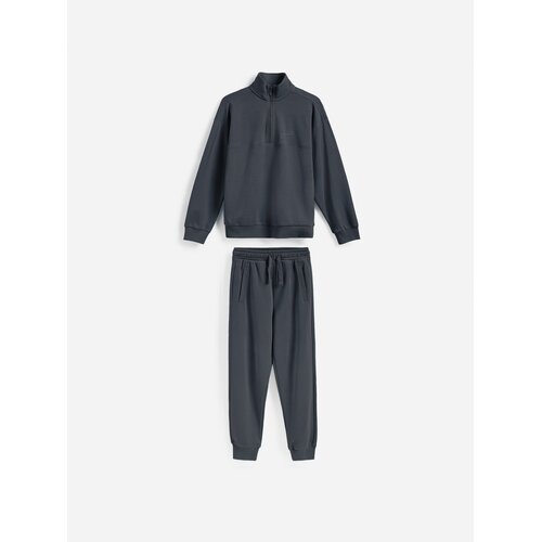 Reserved BOYS` JOGGING TOP & TROUSERS - tamnosivo Cijene