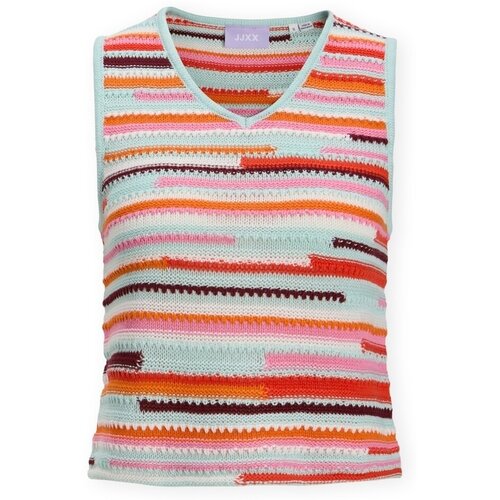 JJXX Topi &amp;amp; Bluze Top Rory - Persimmon Orange Večbarvna Slike