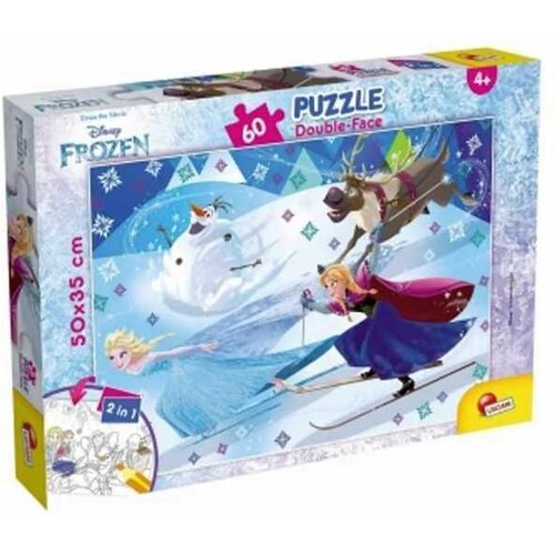 Lisciani Puzzle Frozen 2u1 složi I oboji - 60 delova Cene