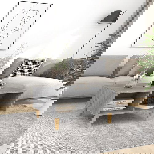 VidaXL stolić za kavu boja sivog hrasta sonome 60x60x30 cm od iverice Slike