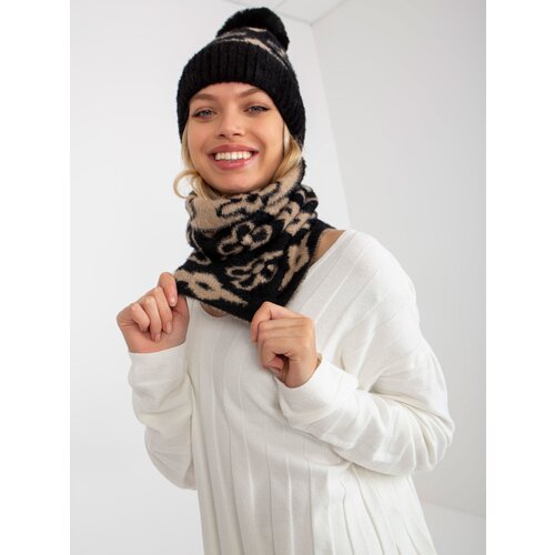 Factory Price Scarf-AT-KM-CM-331.87-black-beige Slike