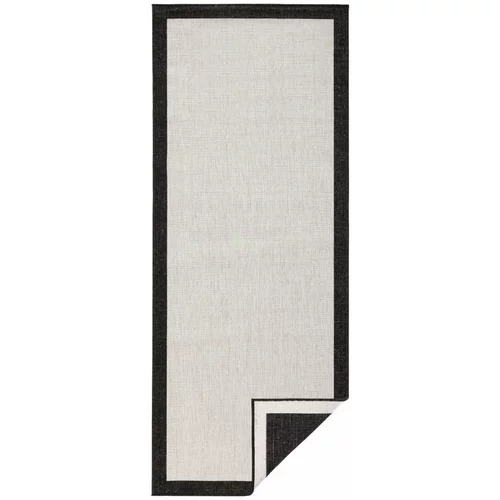 NORTHRUGS krem-crni vanjski tepih Panama, 80 x 250 cm