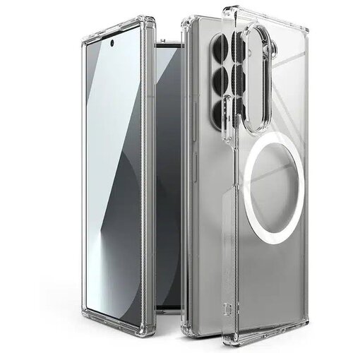 Samsung Z Fold 6 Ringke Fusion magnetna hibridna torbica - prozorna Slike