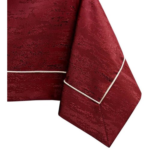 AmeliaHome stolnjak Vesta s manšetom i obrubom 110x110 cm, bordo Cene