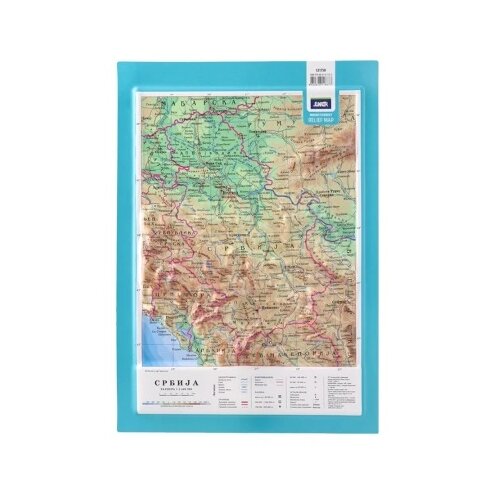  Mount everest reljefasta mapa a4 srbija ( B2C06895 ) Slike