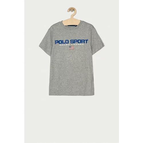Polo Ralph Lauren Dječja majica kratkih rukava boja: siva