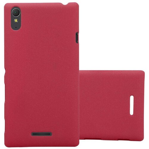  case, združljiv s sonyjem v frosty red - hard case zaščitni pokrov v zmrznjenem videzu proti praskam in udarcem, (20566808) Cene