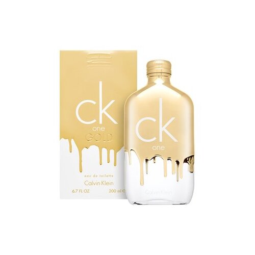 Calvin Klein CK One Gold toaletna voda unisex 200 ml Slike