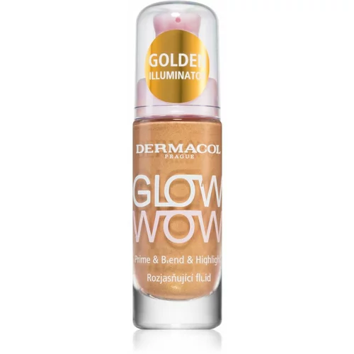 Dermacol GLOW WOW Golden Illuminator fluid za osvetljevanje 20 ml