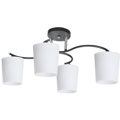  Luster na štapu ESNYR 4xE27/40W/230V crna/bela Cene