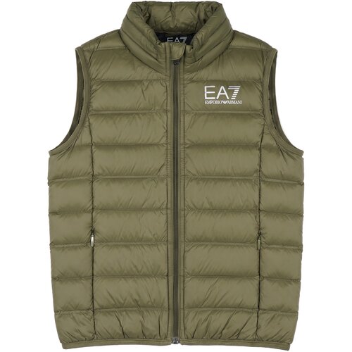 Ea7 Emporio Armani Puhovke TRAIN CORE ID BOY DOWN LIGHT VEST Kaki Slike