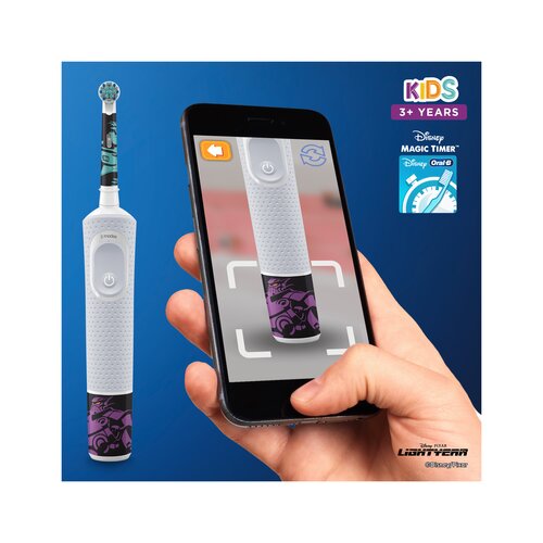 Oral-b Power D100 Vitality Sensitive (Bela) električna četkica za zube Slike