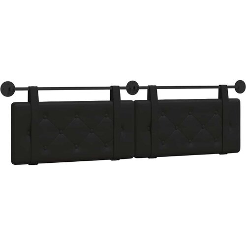  Držeće uzglavlje Zidne Crna 190 x 55 x 5 cm Lažna koža - Crna 180 cm bez LED Slike