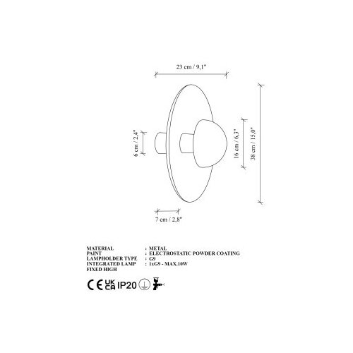 Opviq node - 16150 - c antikvitetna zidna lampa Cene