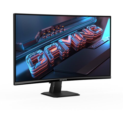Gigabyte Monitor 27&amp;quot; GS27FC27&amp;quot; VA 1500R, 1920x1080 FHD, 250cd, 180Hz, 1ms, 2x HDMI, 1x DP Slike