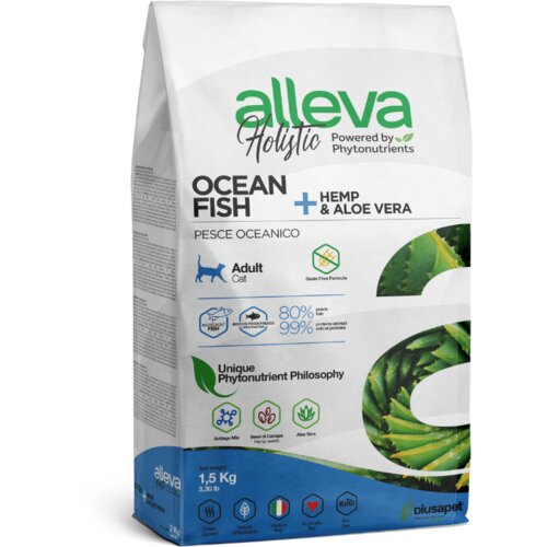 Alleva suva hrana za mačke holistic grain free okeanska riba 1.5kg Cene