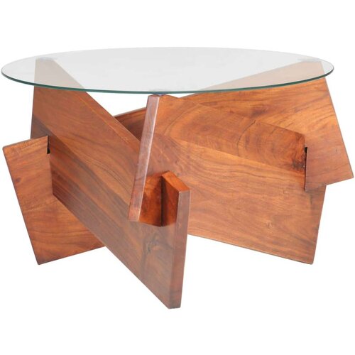 vidaXL Stolić za kavu 60 cm od masivnog bagremovog drva Cene