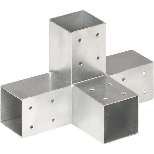 vidaXL Spojnik za steber X oblike pocinkana kovina 71x71 mm Cene