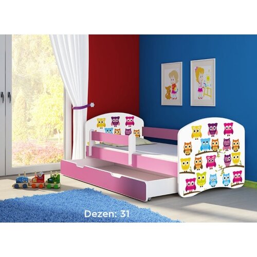 ACMA krevet za decu pink sa fiokom 180x80 2 31 Cene