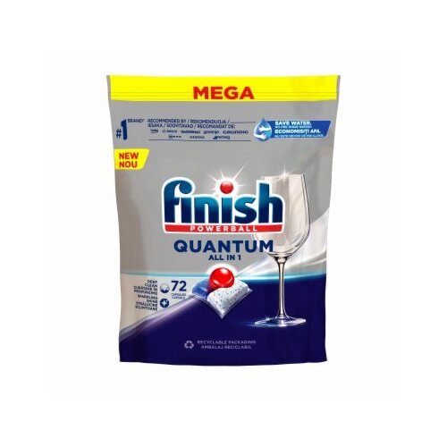 Finish tableta za ma&amp;scaron;insko pranje posuđa quantum max 72 komada Slike