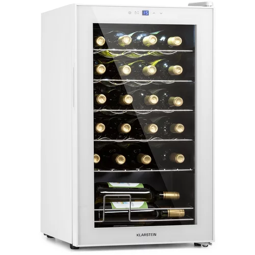 Klarstein Shiraz 24 Uno, vinoteka, 67 L, 24 boce, touch screen, 5 – 18 °C, crna