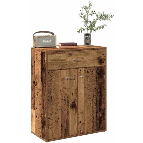 vidaXL Komoda starinski les 60x30x75 cm inženirski les Cene