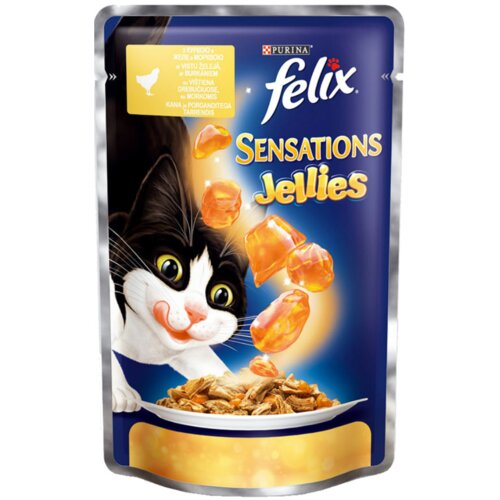 Felix sos za mačke sa piletinom i šargarepom Sensation 85g Cene