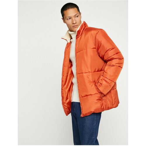 Koton Winter Jacket - Orange - Puffer Slike