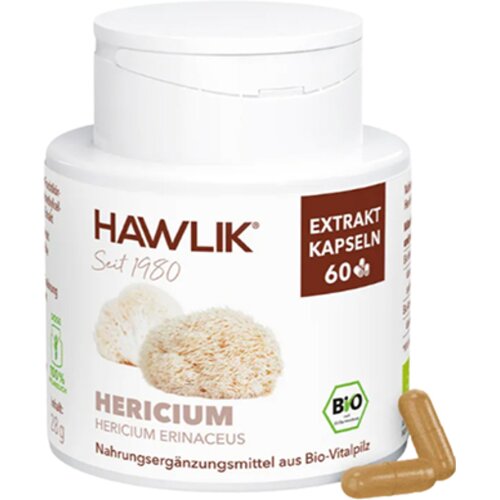 Hawlik Organic Hericium ekstrakt 60 kapsula - Lavlja griva Cene
