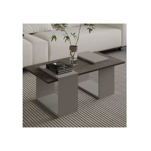 Hanah home Sto za dnevnu sobu Matris Gordion Marble Grey Slike