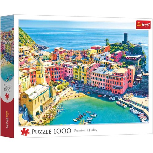Trefl Pitoresk Vernazza, Ligurija, Italija 1000-delni puzzle - Slike
