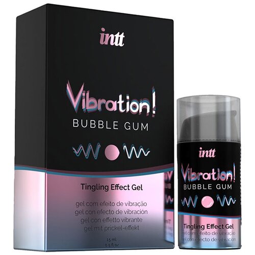 Intt Stimulacijski gel Vibration! Bubble Gum, 15 ml Cijene