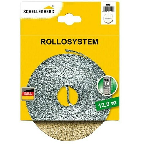 SCHELLENBERG Traka za rolete (Bež boje, Duljina: 12 m, &amp;Scaron;irina trake: 14 mm) Slike