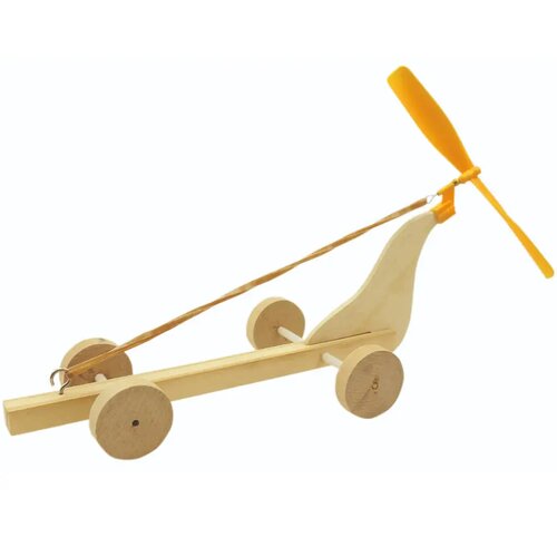 Playbox diy leseni avto s propelerjem, komplet 6 kosov Cene